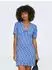 Only ONLMolly Kleid royalblau/weiß
