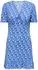 Only ONLMolly Kleid royalblau/weiß
