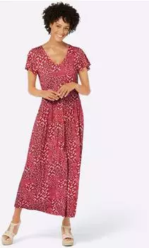 Witt Weiden Jerseykleid (168176) erdbeere-champagner-bedruckt