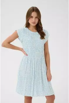 Saint Tropez GislaSZ Midi Dress (76428505) cerulean turtledove cactus