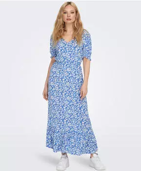 Only Chianti S/S Long Dress Wvn Noos (15270519) marina