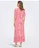 Only ONLCHIANTI S/S Long Dress WVN NOOS Maxikleid Regular Fit (15270519) cloud dancer aop:sikka graphic/orange/hellpink/dunkelpink/weiß