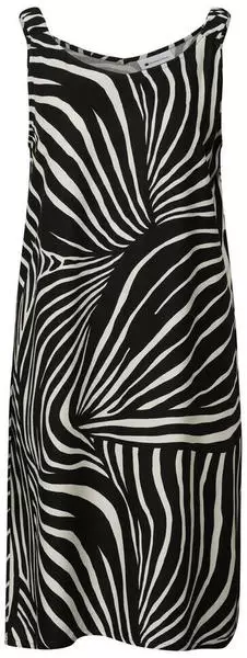 Street One Knielanges Kleid mit gerafften Trägern (A144965) black