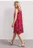 Street One Knielanges Kleid mit gerafften Trägern (A144965) salsa red