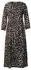Street One Gemustertes Midi-Kleid (A144498) schwarz