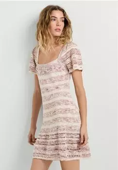 Pepe Jeans Alina Short Dress Maxikleid (23069727) powder rose pink