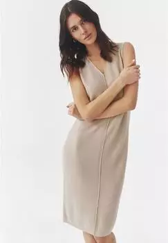 Tatuum Omki Kleid in normaler Passform (TTU9blx001000002) beige
