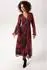 Aniston Maxikleid mit Batik-Print (19936662) bordeaux/karminrot/schwarz