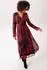 Aniston Maxikleid mit Batik-Print (19936662) bordeaux/karminrot/schwarz