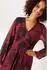 Aniston Maxikleid mit Batik-Print (19936662) bordeaux/karminrot/schwarz