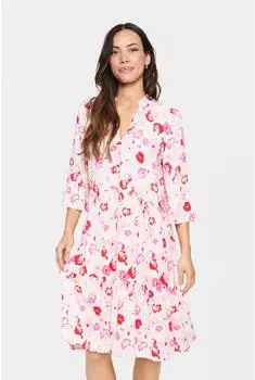 Saint Tropez Dress multi soft flores