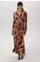 Aniston Blusenkleid (67714820) braunmeliert
