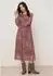Tamaris Hoodie Strickkleid mit Kapuze, Feinstrick (48038800) burgunder/melone