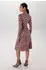 Aniston Blusenkleid (25340969) maronebraun/offwhite