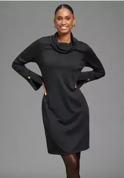 Laura Scott Blumenprint Kleid (30627547) schwarz