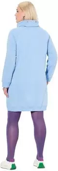 Ulla Popken Pyjama | Strickkleid | Robe (825247) lichtblau