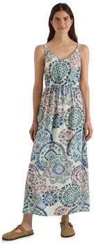 Cecil Maxikleid mit Allover Print (B14501933474S) vanilla white