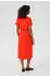 Kaffe KAlucie Kleid Regular Fit (88904712) fiery rot