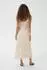 Kaffe KABLAIR Maxikleid weiß/beige