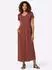 Witt Weiden Jersey Dress rotbraun
