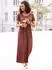 Witt Weiden Jersey Dress rotbraun