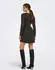 Only Onlfia Ls Cable Dress Knt Noos (15306551) chocolate torte detail:melange