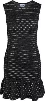 Noisy May Nmbea Smock Short Peplum Dress schwarz