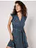 Apricot Painted Banana Leaf Kleid (88848926) navy