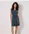 Apricot Painted Banana Leaf Kleid (88848926) navy