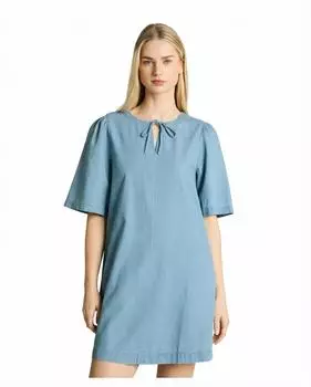 Tom Tailor Denim Mini-Jeanskleid mit Eingriffstaschen (1049766) blau