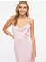 Vila Ravenna Satin-Midikleid mit Spaghettiträger (14085601) pastellpink