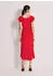 Madeleine Chiffonkleid mit Schlangenmuster (94390159) rot/weiß