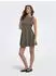 Only ONLAZURA S/L Waist Dress Regular Fit Minikleid grau