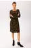 Aniston Kleid mit V-Ausschnitt (11267644) schwarz/braun/beige
