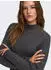 Only ONLPRINCESS LS HIGHNECK DRESS KNT Strickkleid Regular Fit (44084500) dark grey melange
