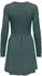 Only ONLFIA LS FIT FLARE ONEC DRESS CS KNT Strickkleid Regular Fit (65913463) balsam grün detail:with melange