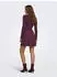 Only ONLFIA LS FIT FLARE ONEC DRESS CS KNT Strickkleid Regular Fit (31189315) weinrot