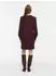 Vila VINIKOLINA O-NECK L/S KNIT DRESS NOOS Strickkleid Regular Fit (14118778) port royale/detail melange