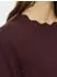 Vila VINIKOLINA O-NECK L/S KNIT DRESS NOOS Strickkleid Regular Fit (14118778) port royale/detail melange