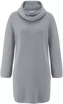 hessnatur Strickkleid Relaxed (5801508L) nebelblau