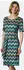 Ragwear Crupi Print Midikleid mit Taillenband (89212513) schwarz