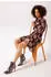 Aniston Kleid Normale Passform (12211706) braun/altrosa/malve/hellbraun