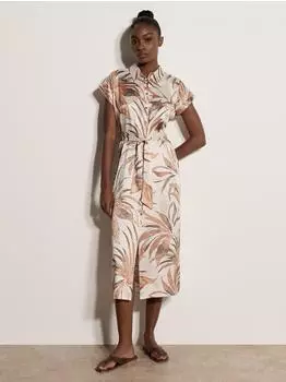 Apricot Satin Midi Dress (34323100) stein