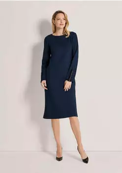 Madeleine Etuikleid mit Rundhals (83924102) marine
