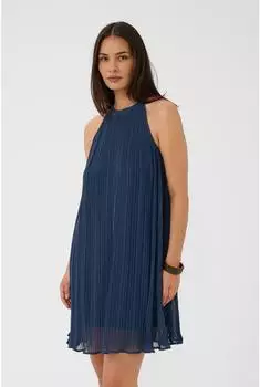 Culture CUelise Midi Dress (71344024) dress blues