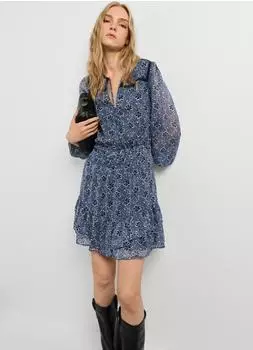 Pepe Jeans Heloyse Langärmliges Kurzes Kleid (143132579) steel blue
