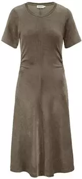 hessnatur Kleid silbergrün