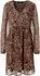 Aniston Blusenkleid (20505700) braun/hellbraun/beige/schwarz