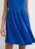 bonprix Sweatkleid Oversized aus Musselin (65776111) azurblau