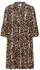 Kaffe KAEverly Kleid (39116060) naturel leopard print